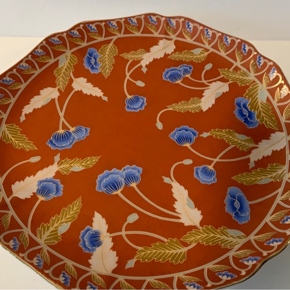 Elan Takahashi San Francisco 1984 Hand Decorated 12 inch Serving plate - Picture 4 of 4